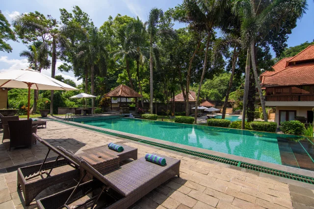 Two Swimming Pools